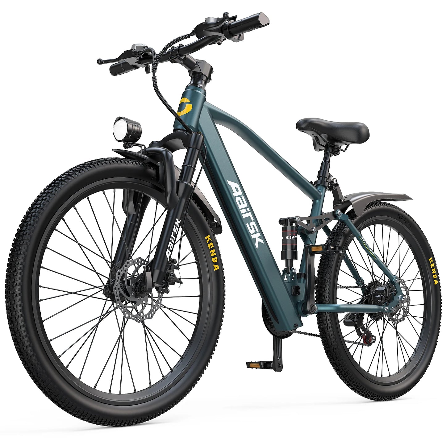 Aairsk EU US Warehouse 400W Lithium Battery 26inch Fat Tyre Mountain Bike 36V 13AH City Ebike Bicycle Electric Bike